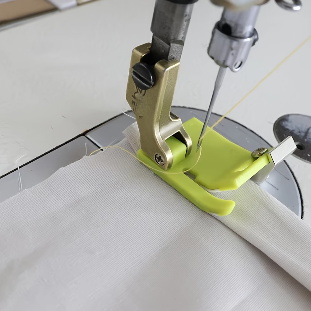 Textile Sewing Machine - 1 szt. losowego koloru plastikowa stopka