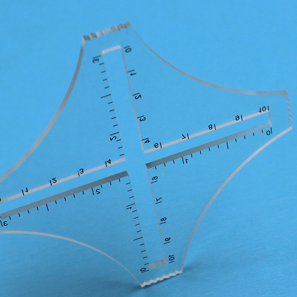 Sewing Gauge Ruler - Profesjonalna miarka do określania gęstości splotu,